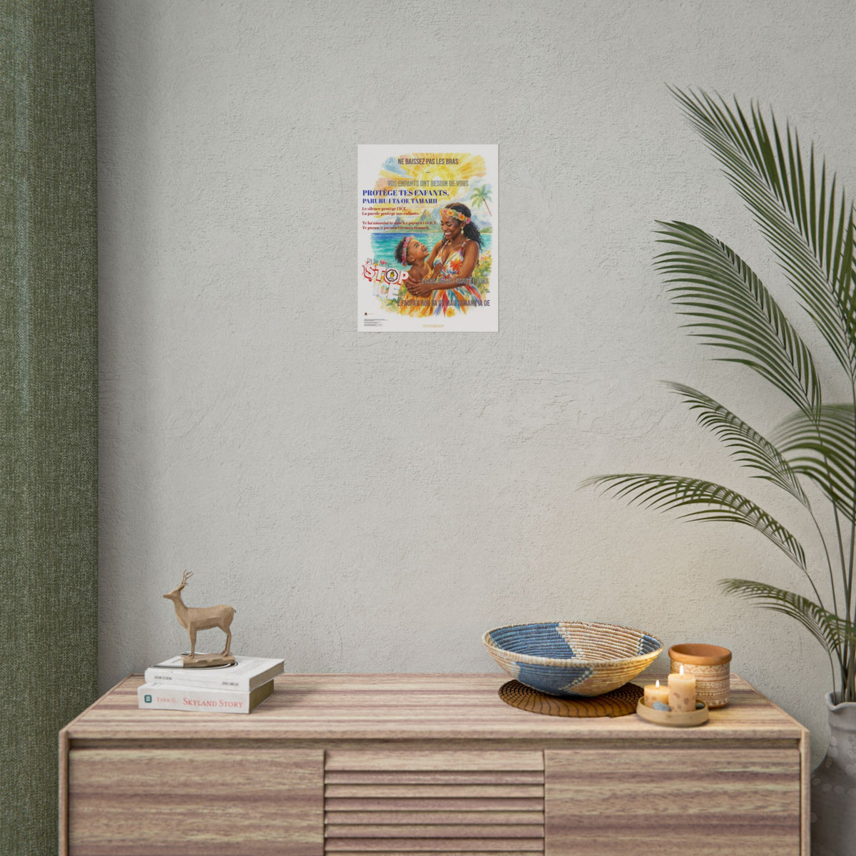Posters Anti-ICE Polynésie – Affiches de Sensibilisation Contre la Drogue “Paruru i te ora – Brisons les chaînes de l’ICE”