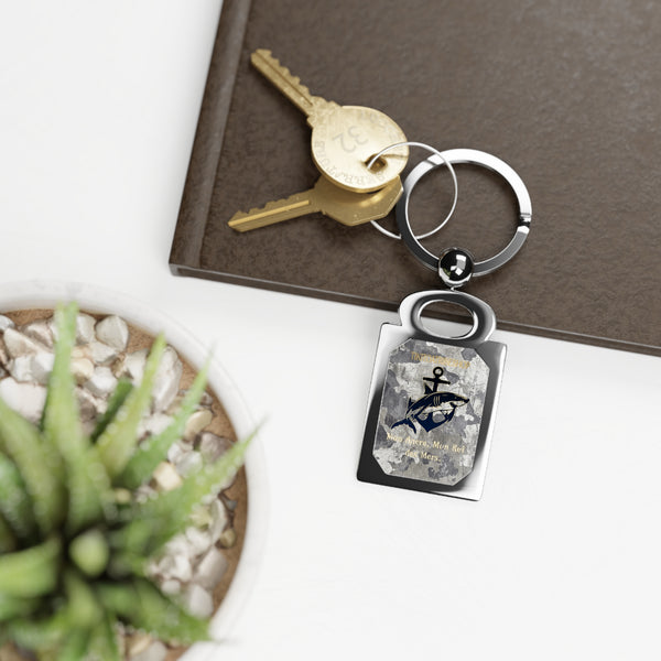 🇫🇷 Porte-clés “Ancre & Requin”
