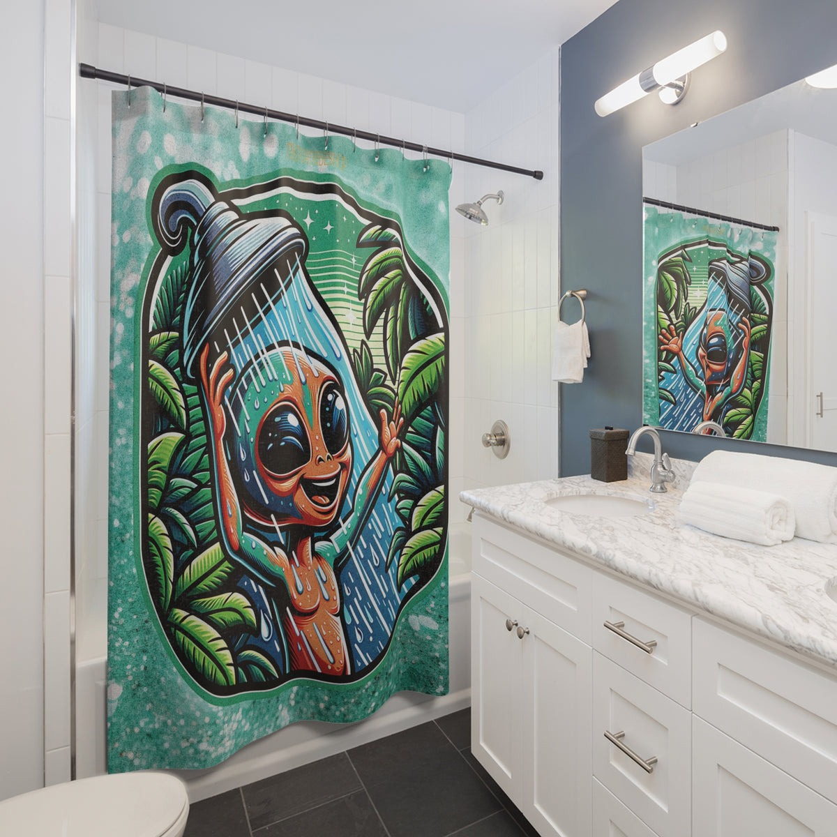 Rideau de Douche Tiki Toa