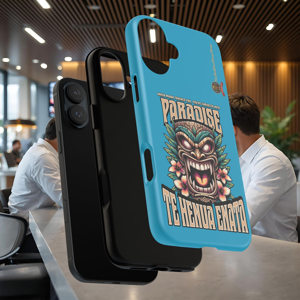 Te Henua Enata – Coque Antichoc Tiki Ancestral & Puissant