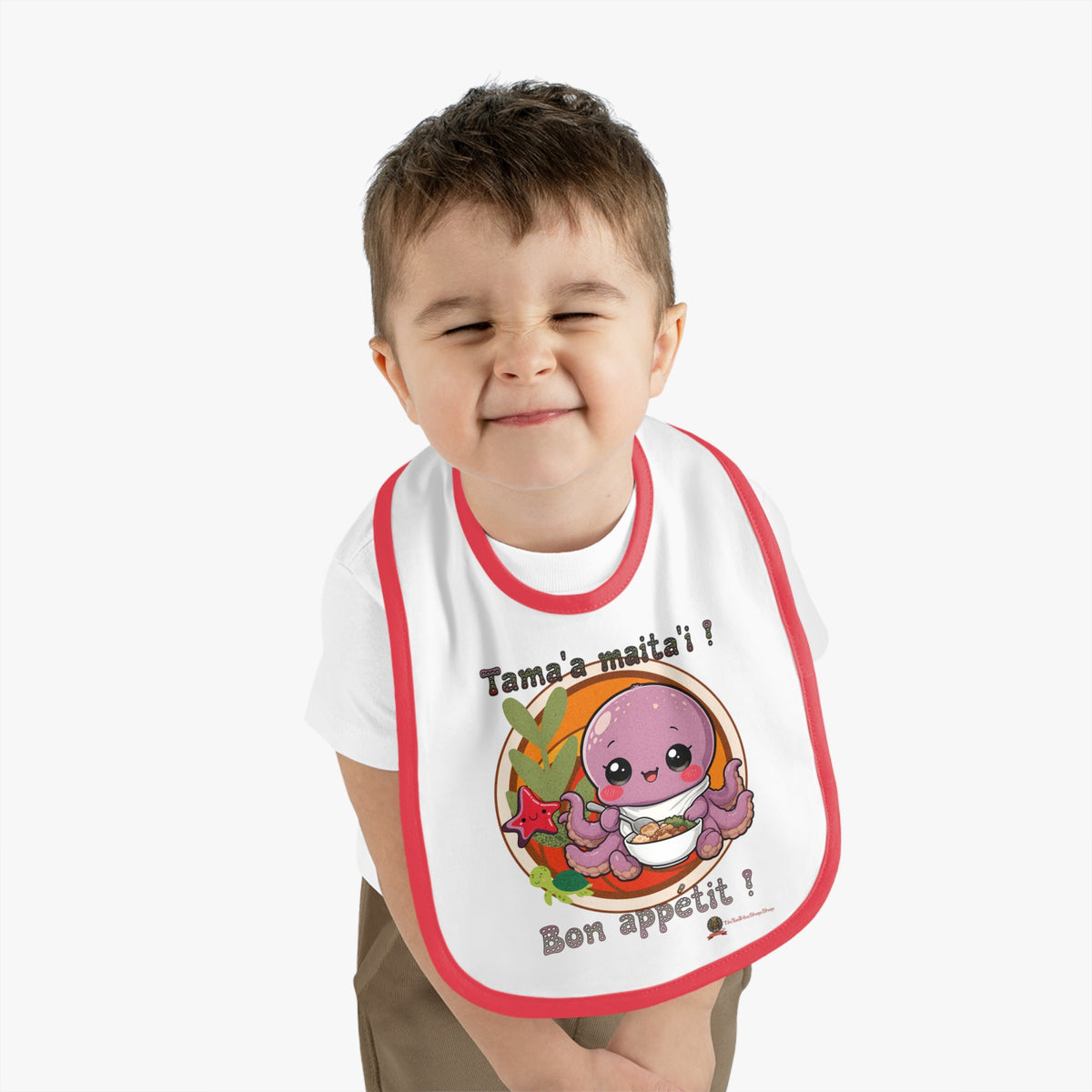 Petit Poulpe Kawaii - Bon Appétit ! Tama'a Maita'i !