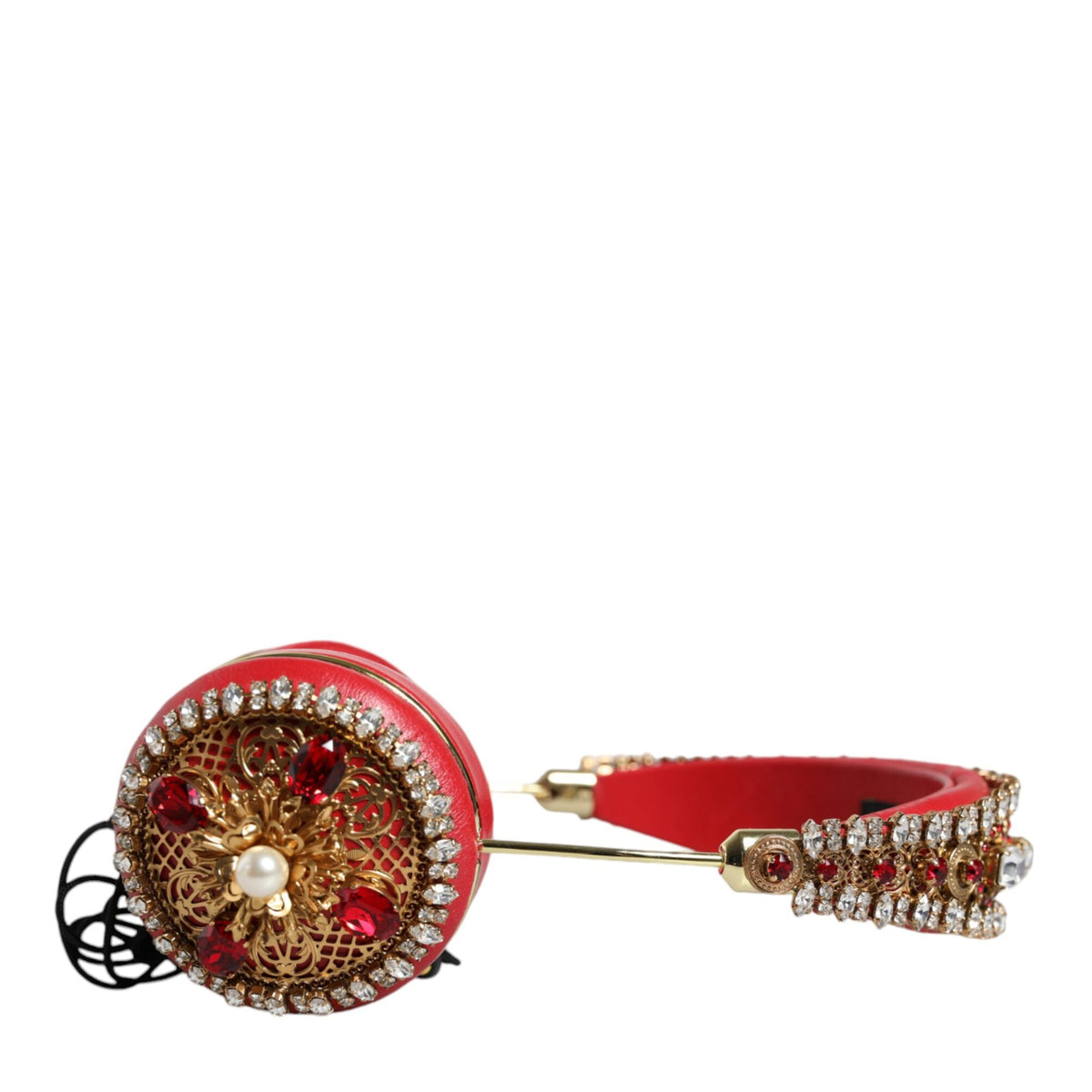 DOLCE &amp; GABBANA: D&amp;G Red Nappa Headphones – The Art of Sound