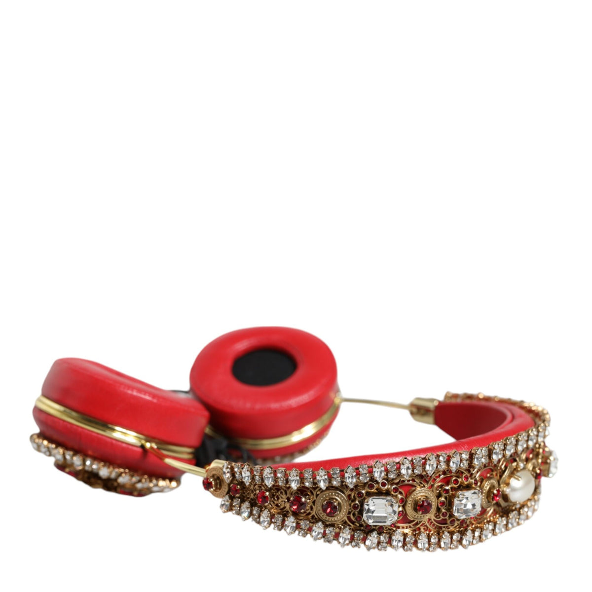DOLCE &amp; GABBANA: D&amp;G Red Nappa Headphones – The Art of Sound