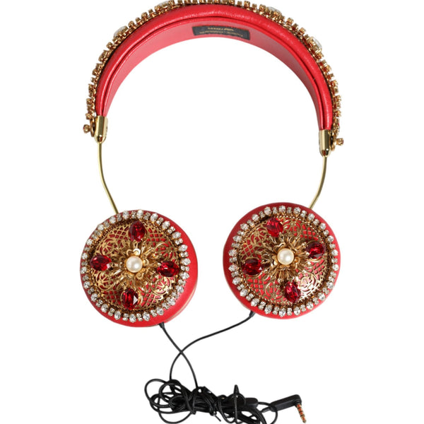 DOLCE &amp; GABBANA: D&amp;G Red Nappa Headphones – The Art of Sound