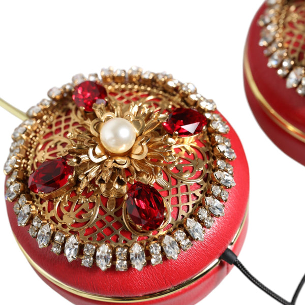 DOLCE &amp; GABBANA: D&amp;G Red Nappa Headphones – The Art of Sound