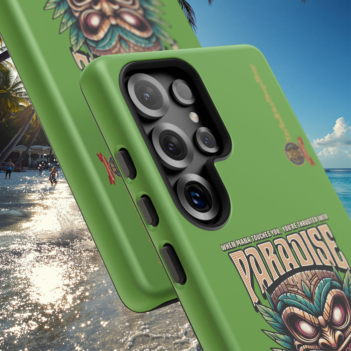 Bora Bora – Coque Antichoc Premium Tiki Élégance