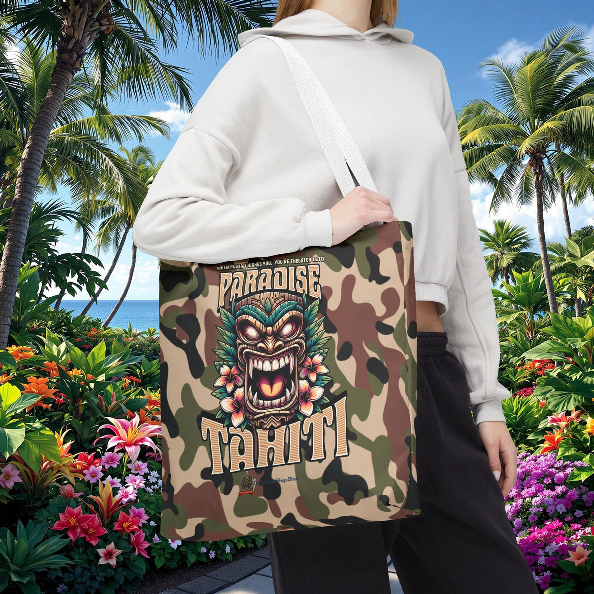 Tote Bag - 'Paradise Tahiti'