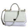 DOLCE & GABBANA SAC RAFIA BLANC LUXE - Un Chic Méditerranéen