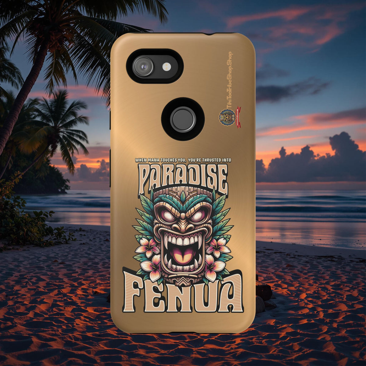 Fenua Guardian – Coque Antichoc Art Polynésien