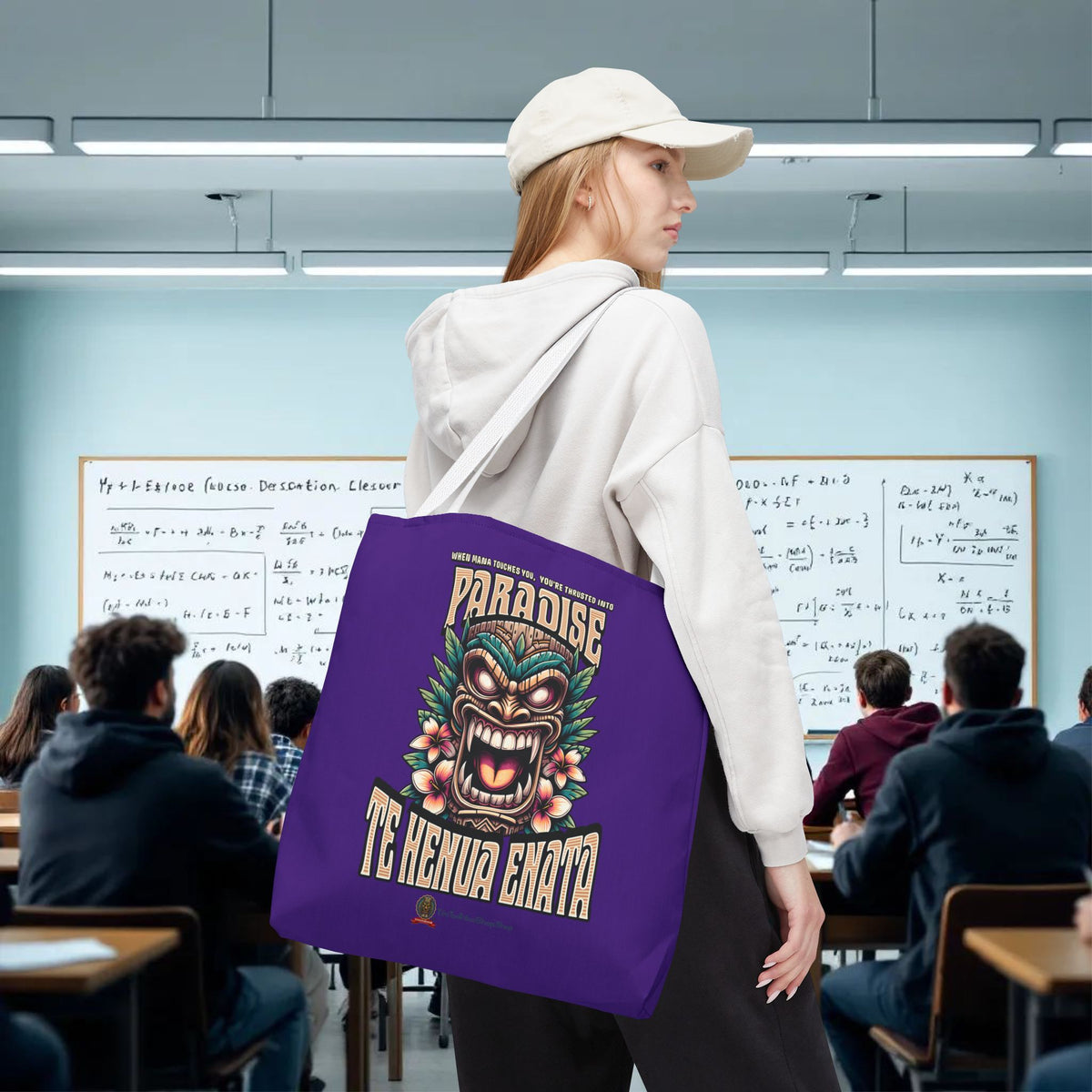 TE HENUA ENATA PARADISE Tote Bag