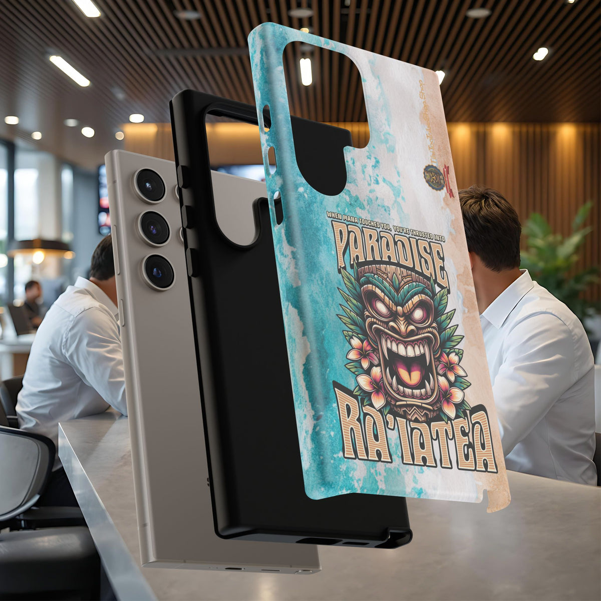 Ra’iatea – Coque Tiki Tribal de Protection Premium