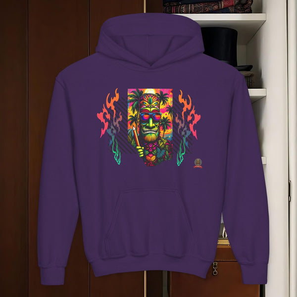 THE TIKI SPIRIT - Thick hooded sweatshirt for youth
