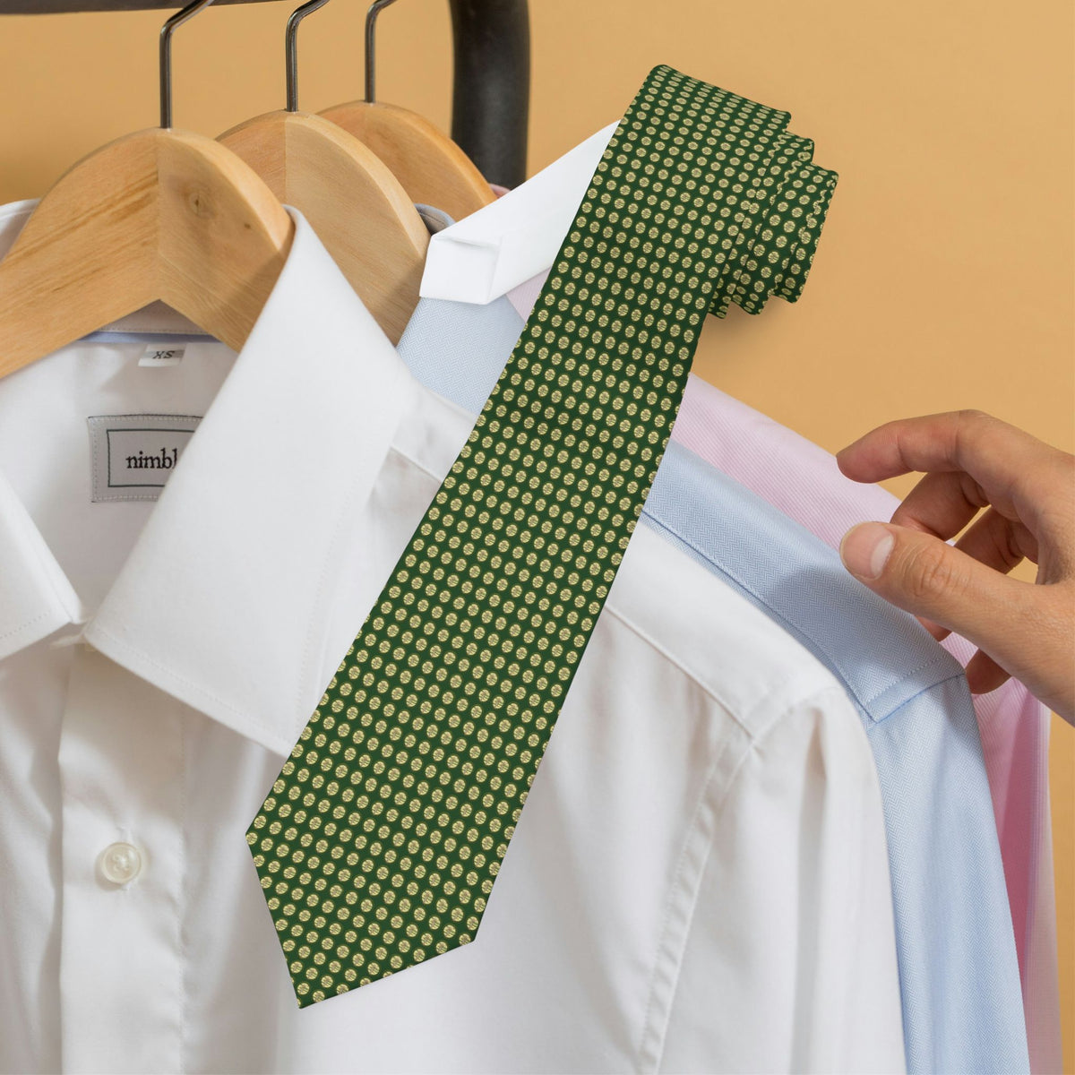 Moroni Classic Polka Dot Inspired Tie