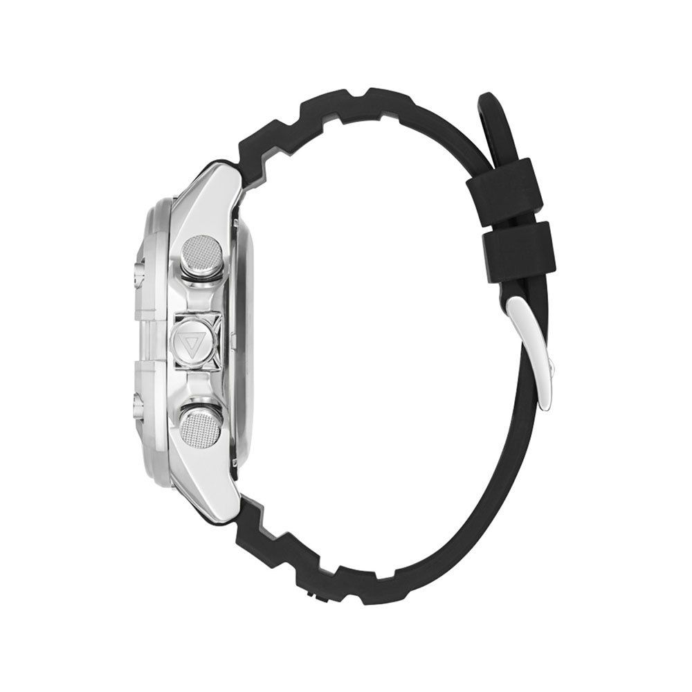 GUESS "G-Force" Grey &amp; Black Hybrid Watch - Unisex Dynamic Style