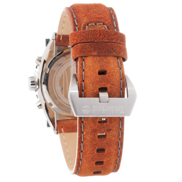 TIMBERLAND Montre Date Acier Inoxydable & Cuir