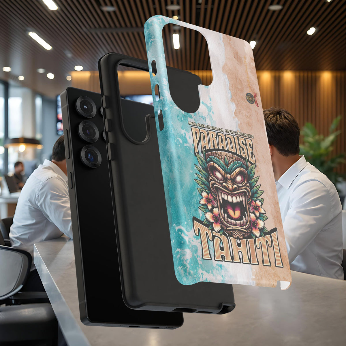 Tahiti – Coque Antichoc Premium Tiki Royal