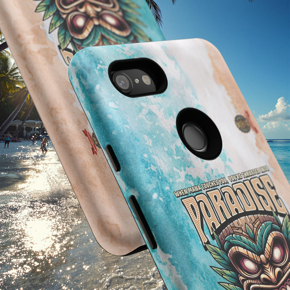 Bora Bora – Coque Antichoc Premium Tiki Élégance