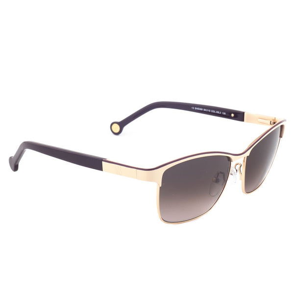 CAROLINA HERRERA Lunettes de Soleil "SHE069" en Métal Rose