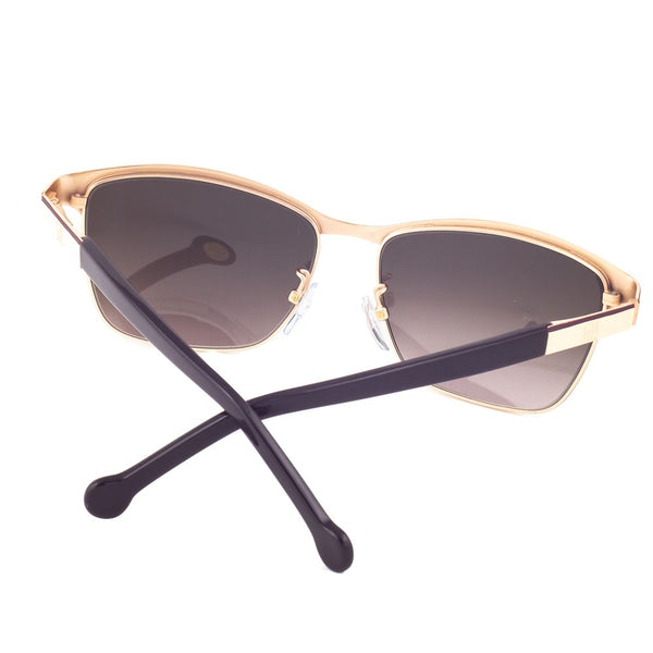 CAROLINA HERRERA Lunettes de Soleil "SHE069" en Métal Rose