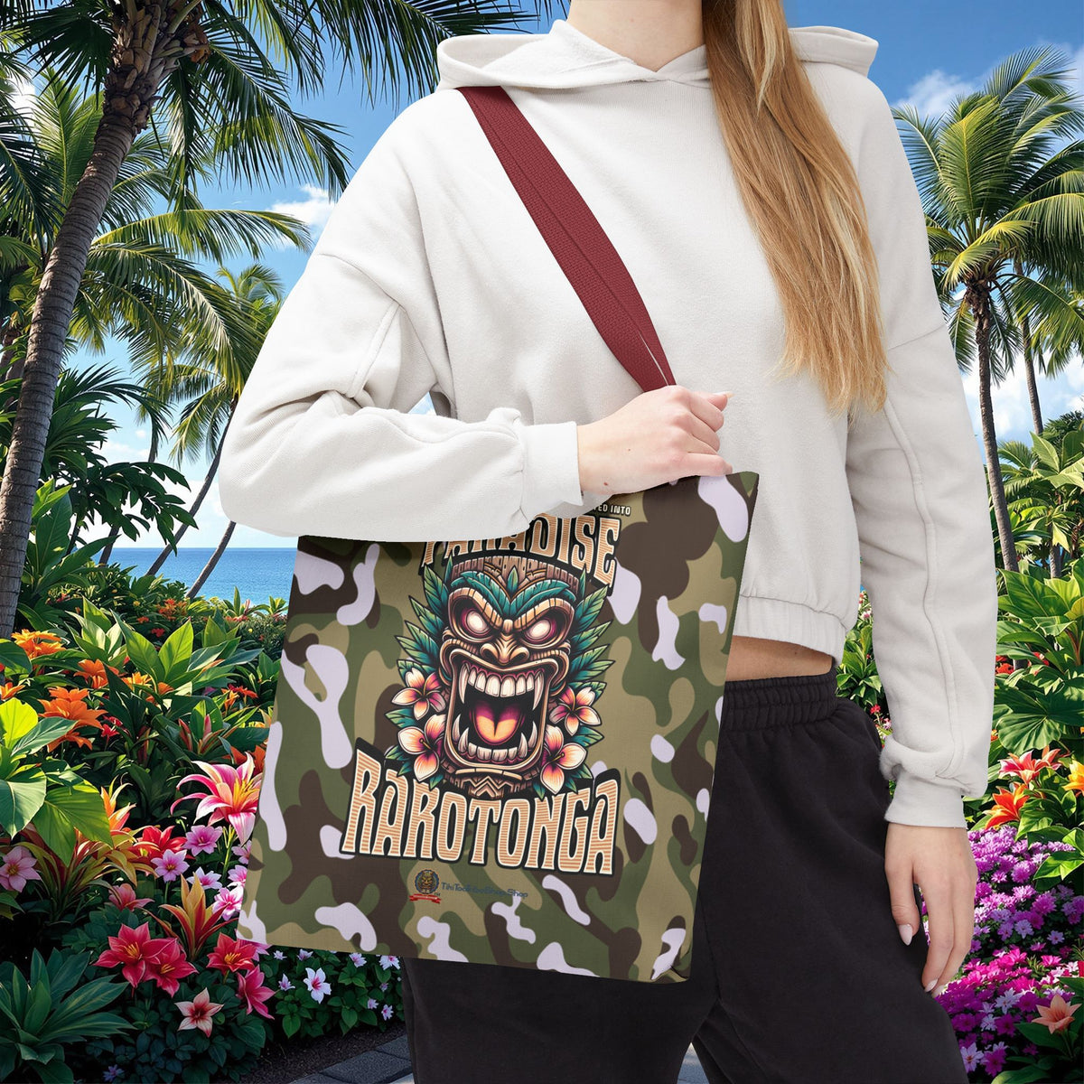 Tote Bag - 'Paradise Rarotonga'
