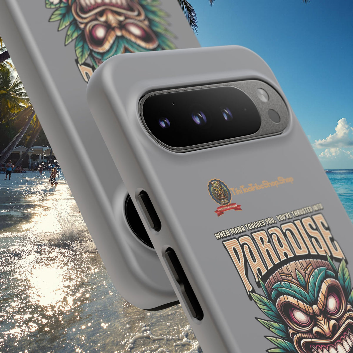 Tahiti – Coque Antichoc Premium Tiki Royal