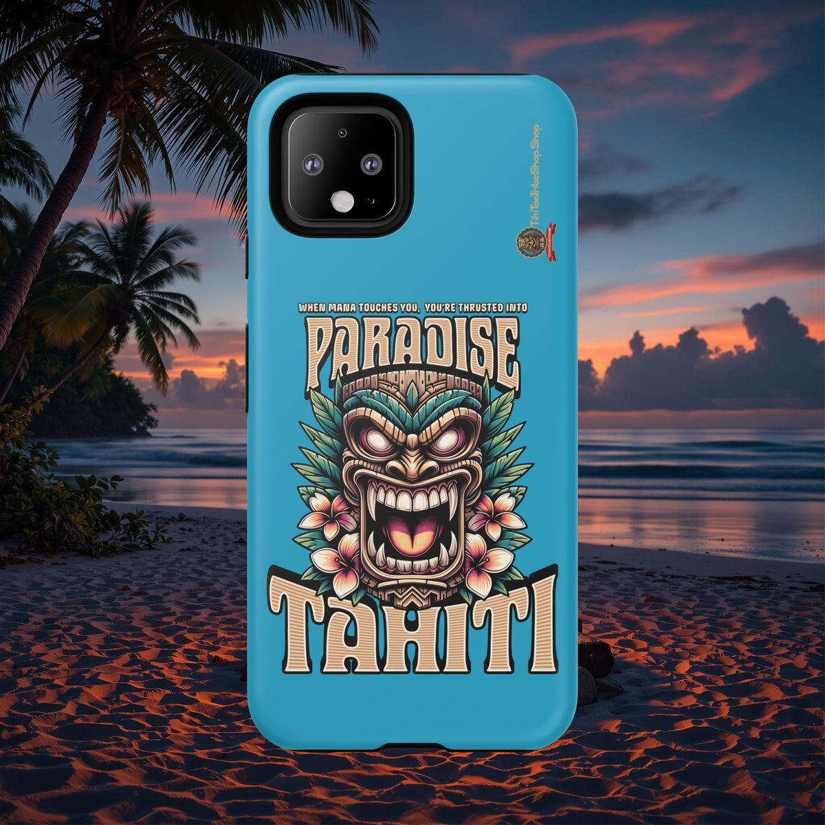 Tahiti – Coque Antichoc Premium Tiki Royal
