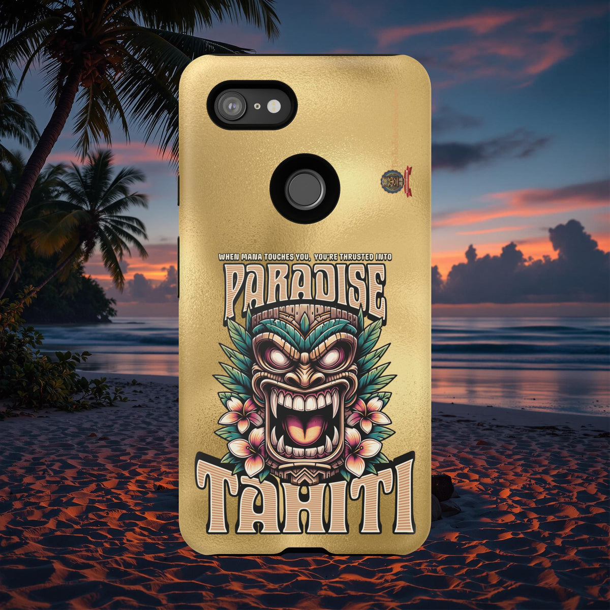 Tahiti – Coque Antichoc Premium Tiki Royal