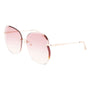 LONGCHAMP L'Élégance Féminine "LO160S716" en Métal Or Rose