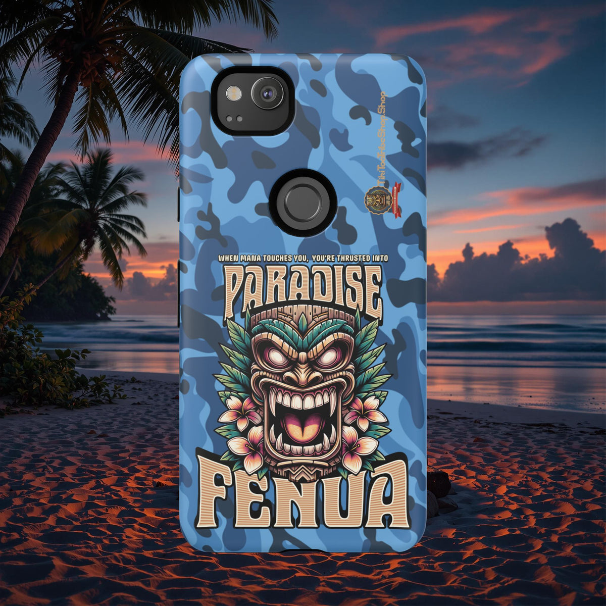 Fenua Guardian – Coque Antichoc Art Polynésien