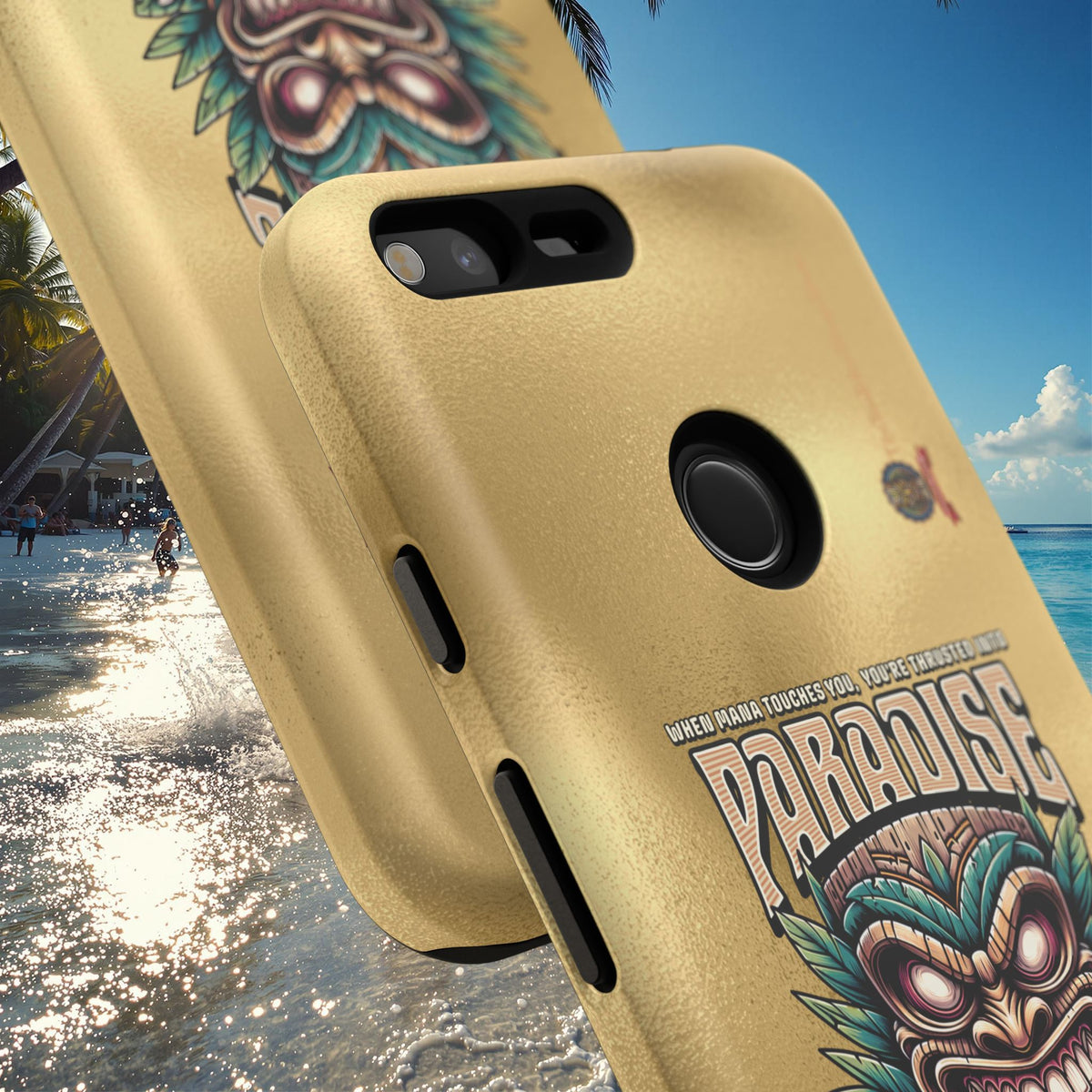 Aotearoa – Tiki Maori &amp; Ancestral Mana Shockproof Case