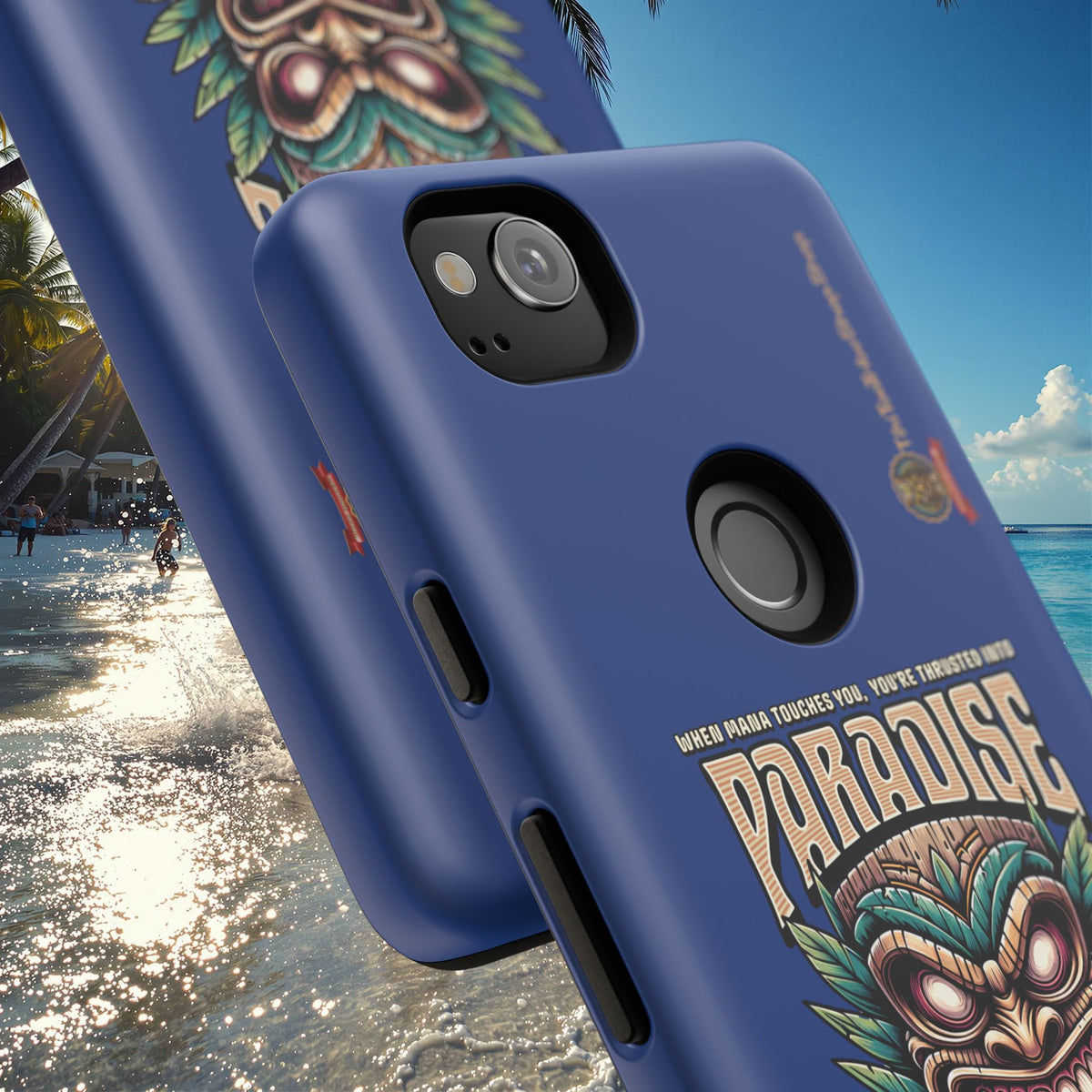 Tahiti – Coque Antichoc Premium Tiki Royal