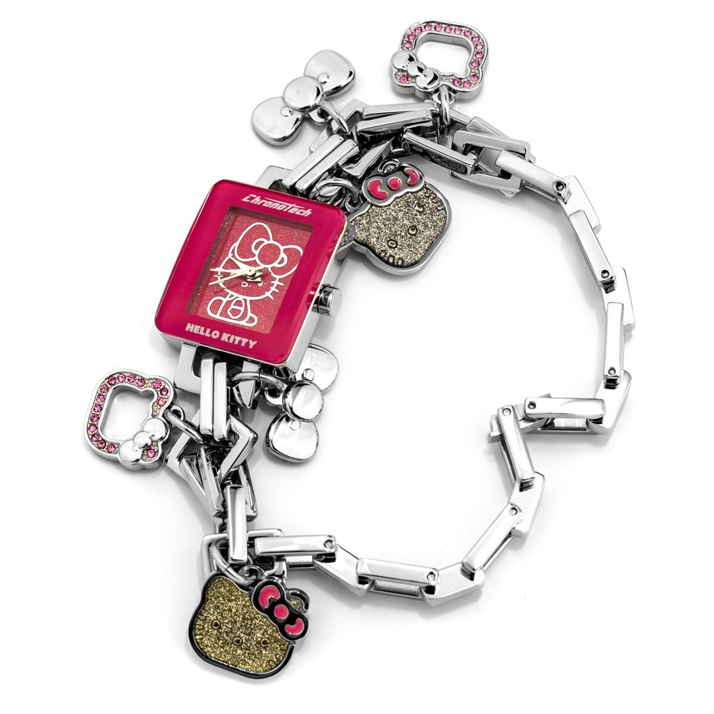 CHRONOTECH Hello Kitty Charming Steel Watch