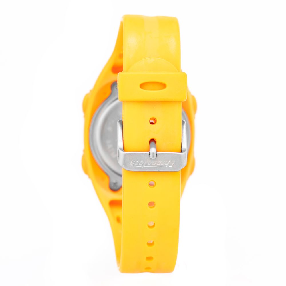 CHRONOTECH Unisex Digital Watch Fluorescent Orange "Power Necklace" - Sporty &amp; Dynamic