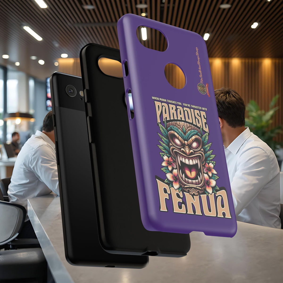 Fenua Guardian – Coque Antichoc Art Polynésien