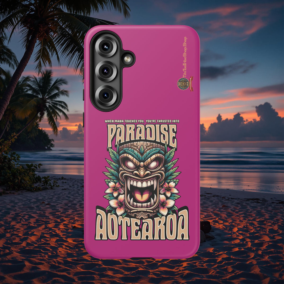 Aotearoa – Coque Antichoc Tiki Maori & Mana Ancestral