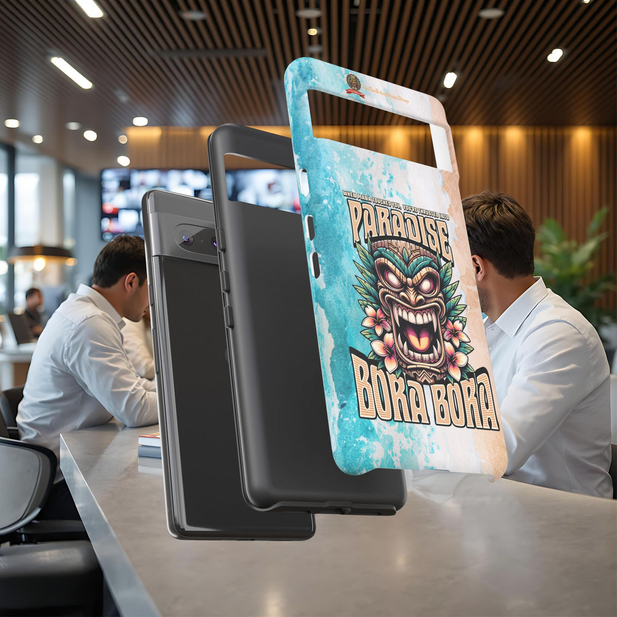 Bora Bora – Coque Antichoc Premium Tiki Élégance