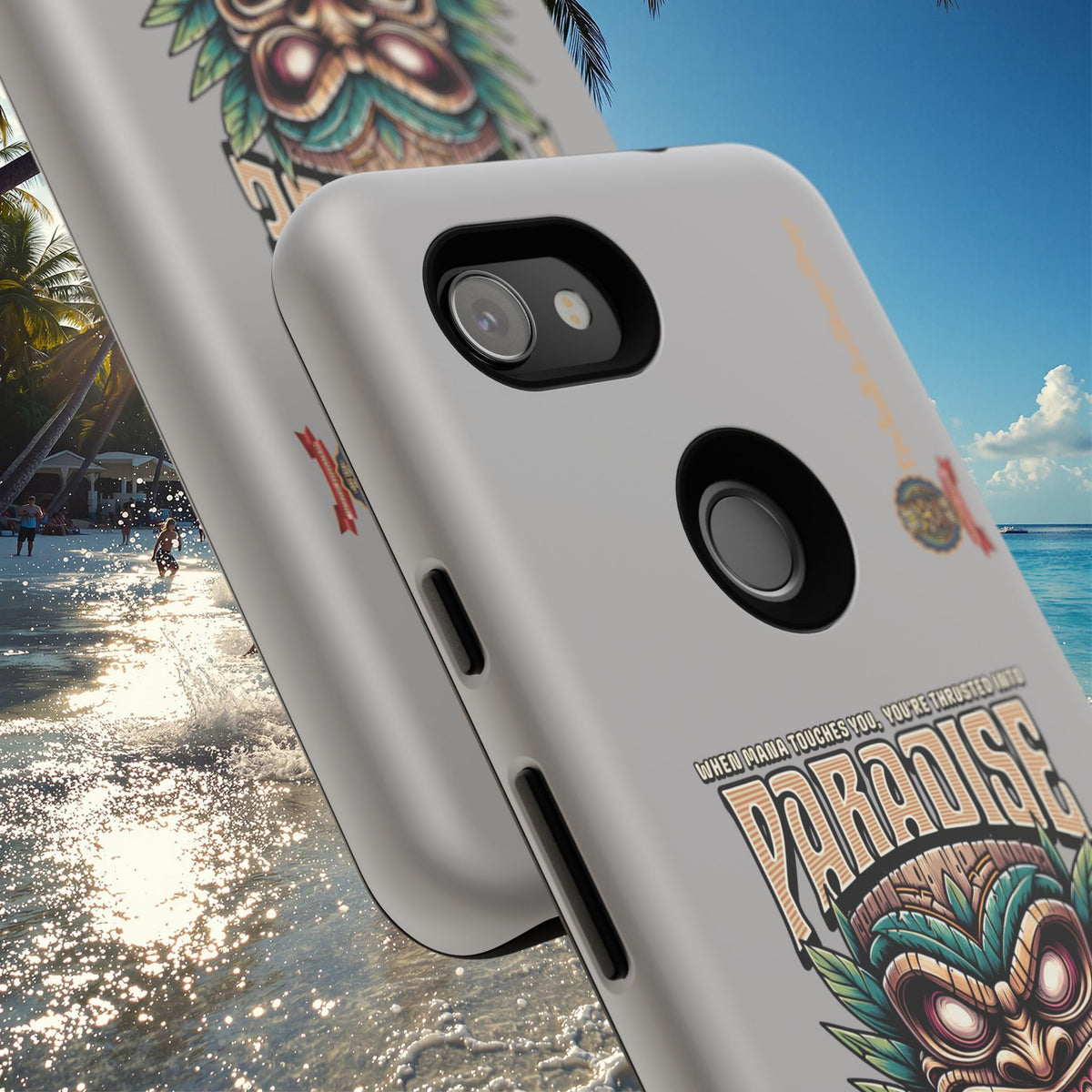 Ra’iatea – Coque Tiki Tribal de Protection Premium