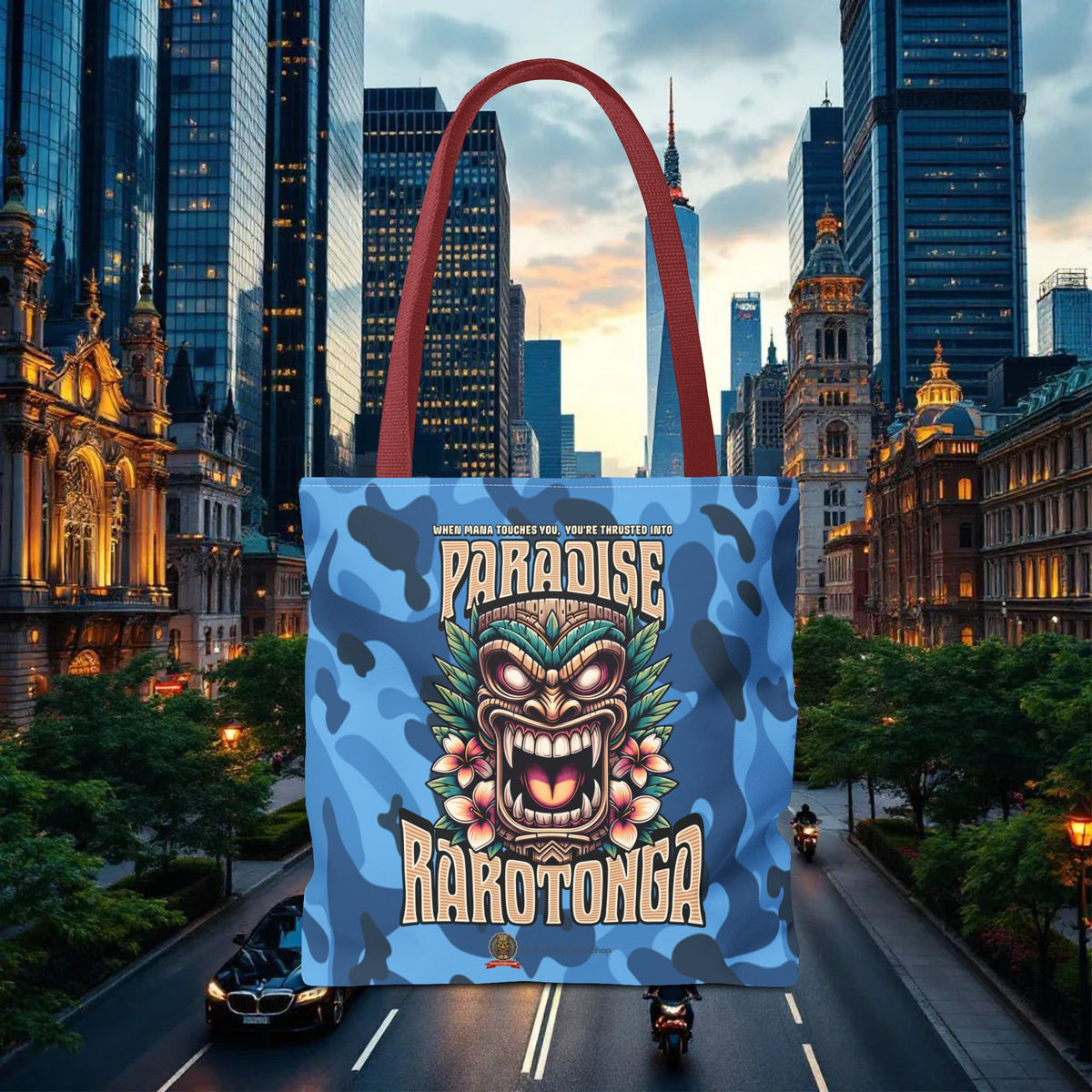 Tote Bag - 'Paradise Rarotonga'
