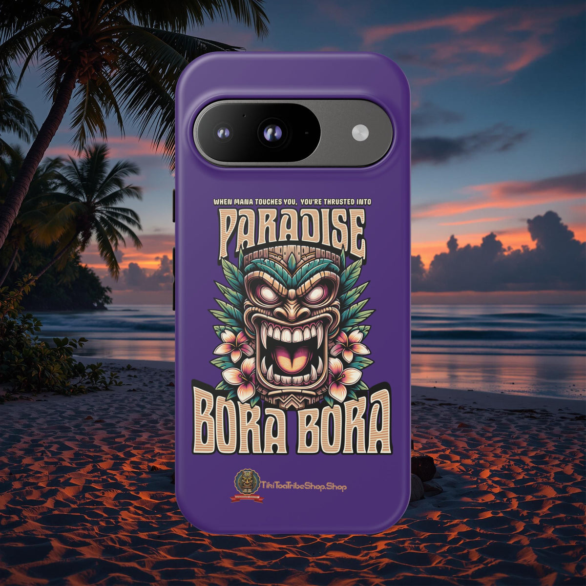 Bora Bora – Coque Antichoc Premium Tiki Élégance