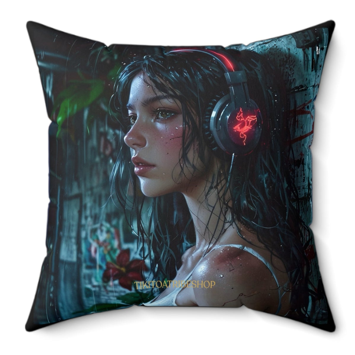 Cyberpunk Siren: Neo-Tokyo Urban Aesthetic