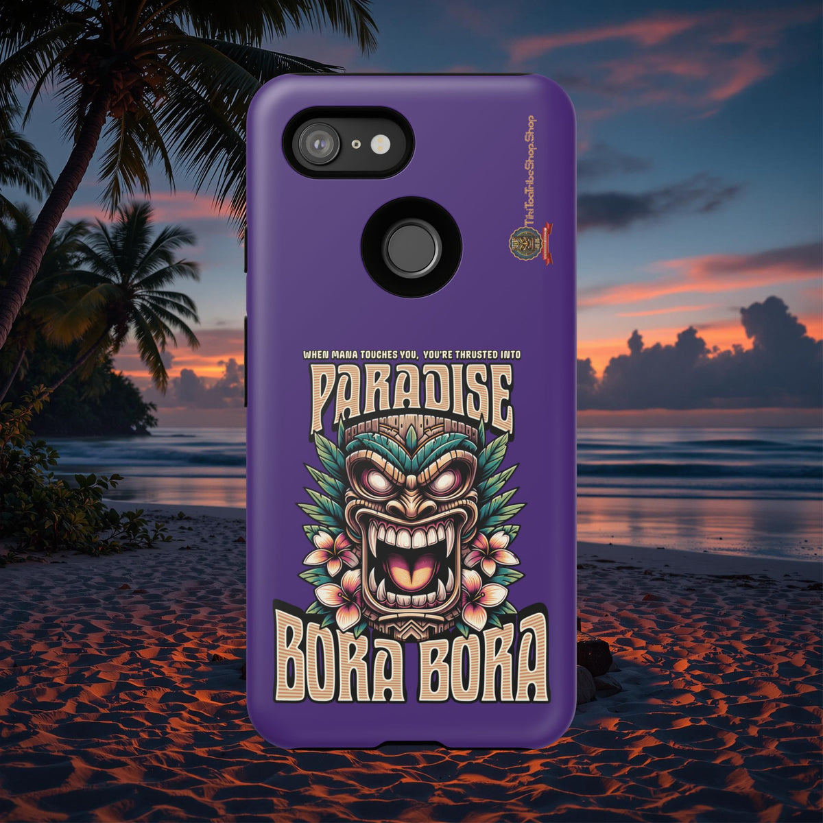 Bora Bora – Coque Antichoc Premium Tiki Élégance