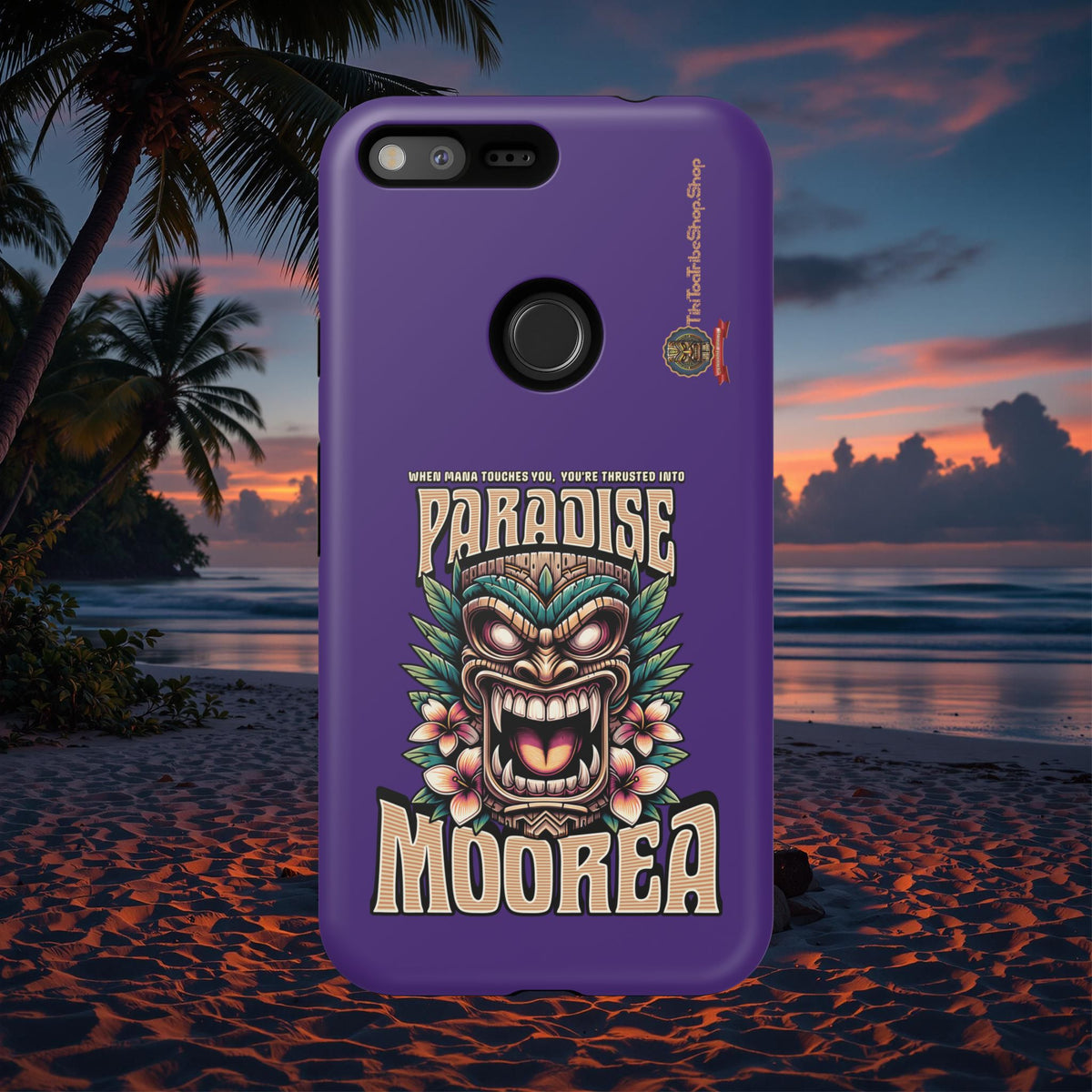 Moorea – Coque Antichoc Premium Tiki Fenua