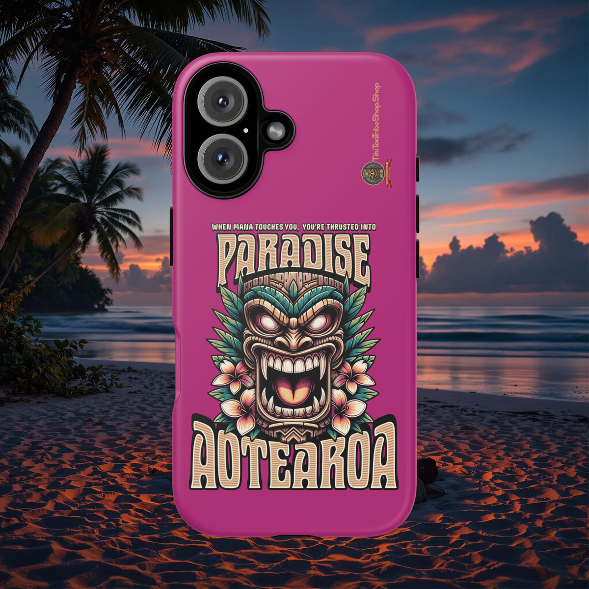 Aotearoa – Coque Antichoc Tiki Maori & Mana Ancestral