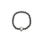 Alexander McQueen "Iconic Skull &amp; Matte Pearls" Bracelet