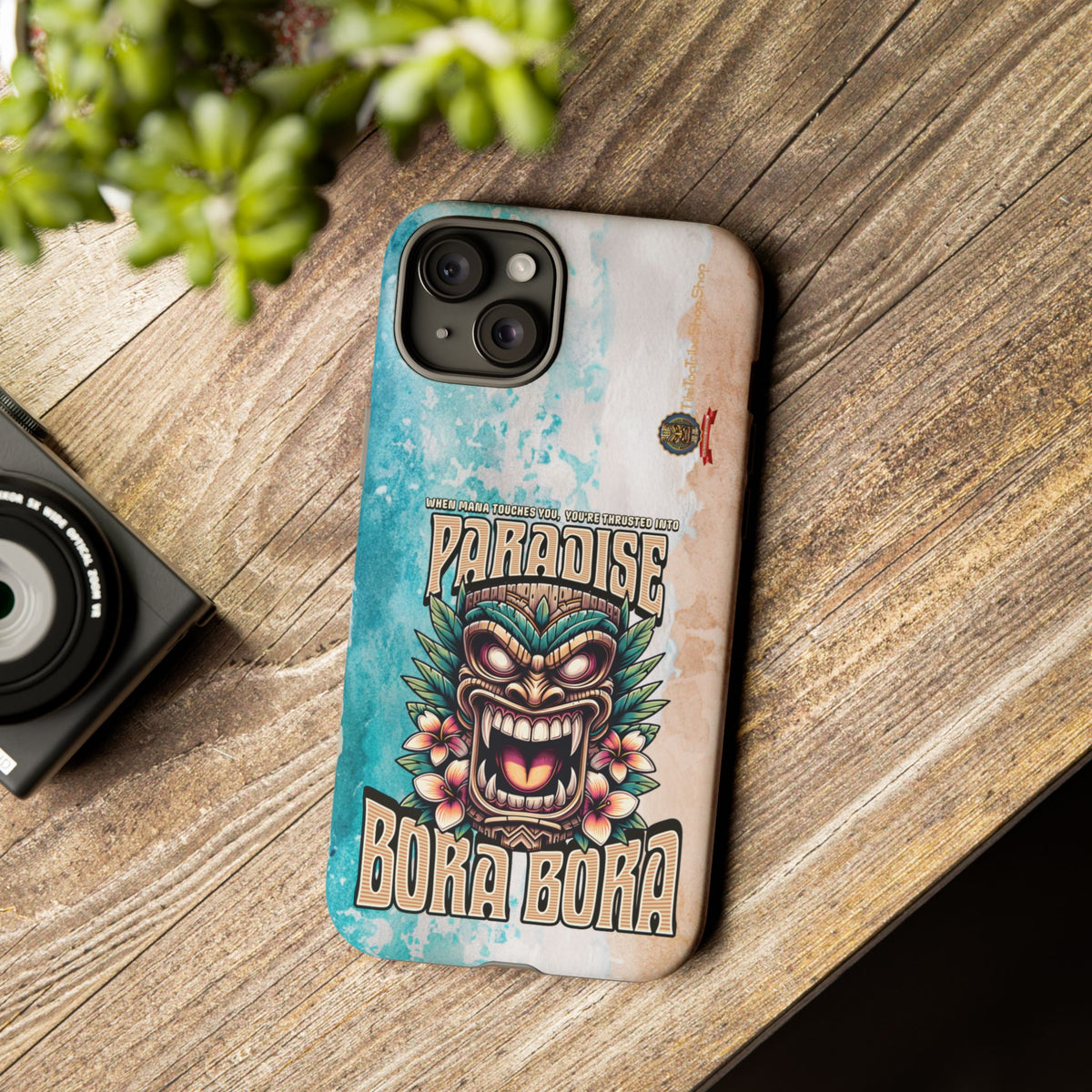 Bora Bora – Coque Antichoc Premium Tiki Élégance