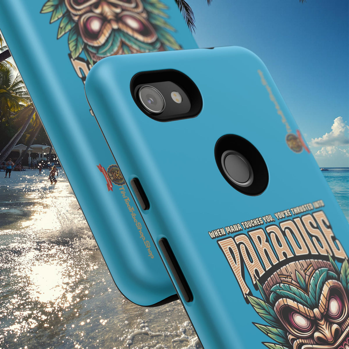 Tahiti – Coque Antichoc Premium Tiki Royal