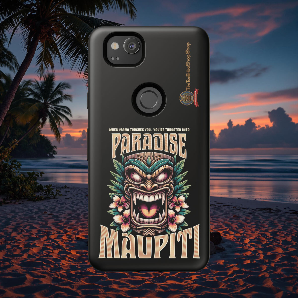 Maupiti Spirit – Coque Tiki Sauvage & Tropicale