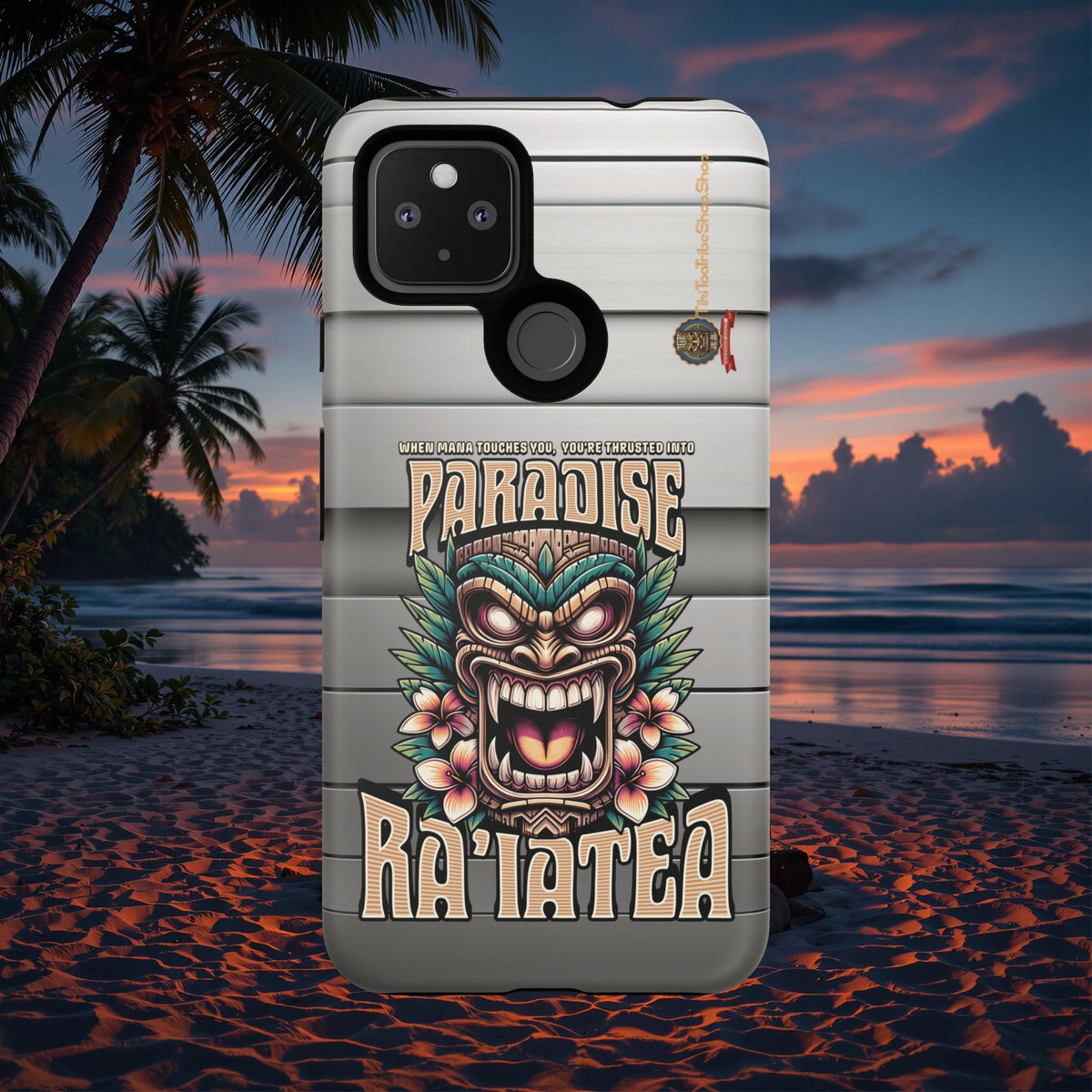 Ra’iatea – Coque Tiki Tribal de Protection Premium