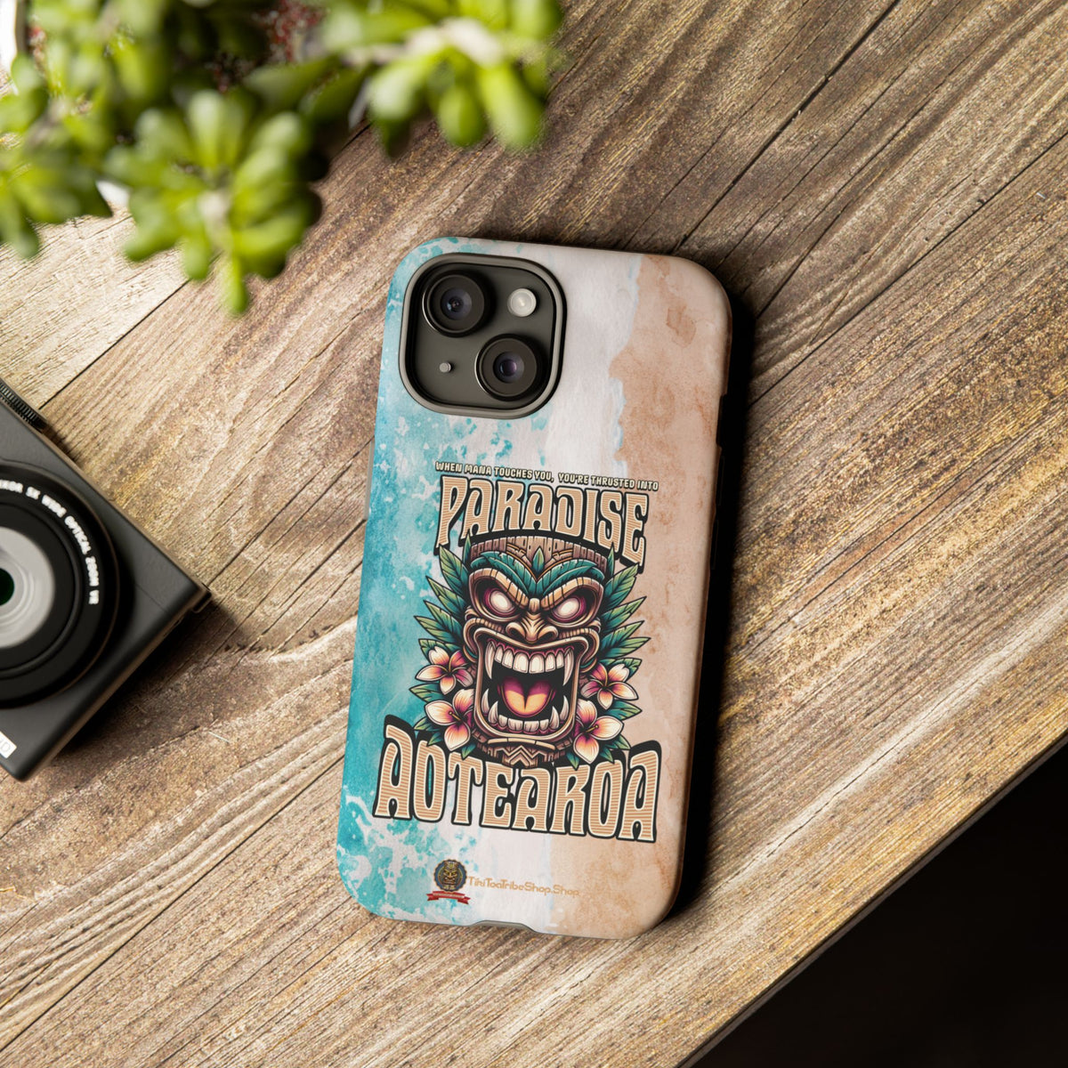 Aotearoa – Coque Antichoc Tiki Maori & Mana Ancestral