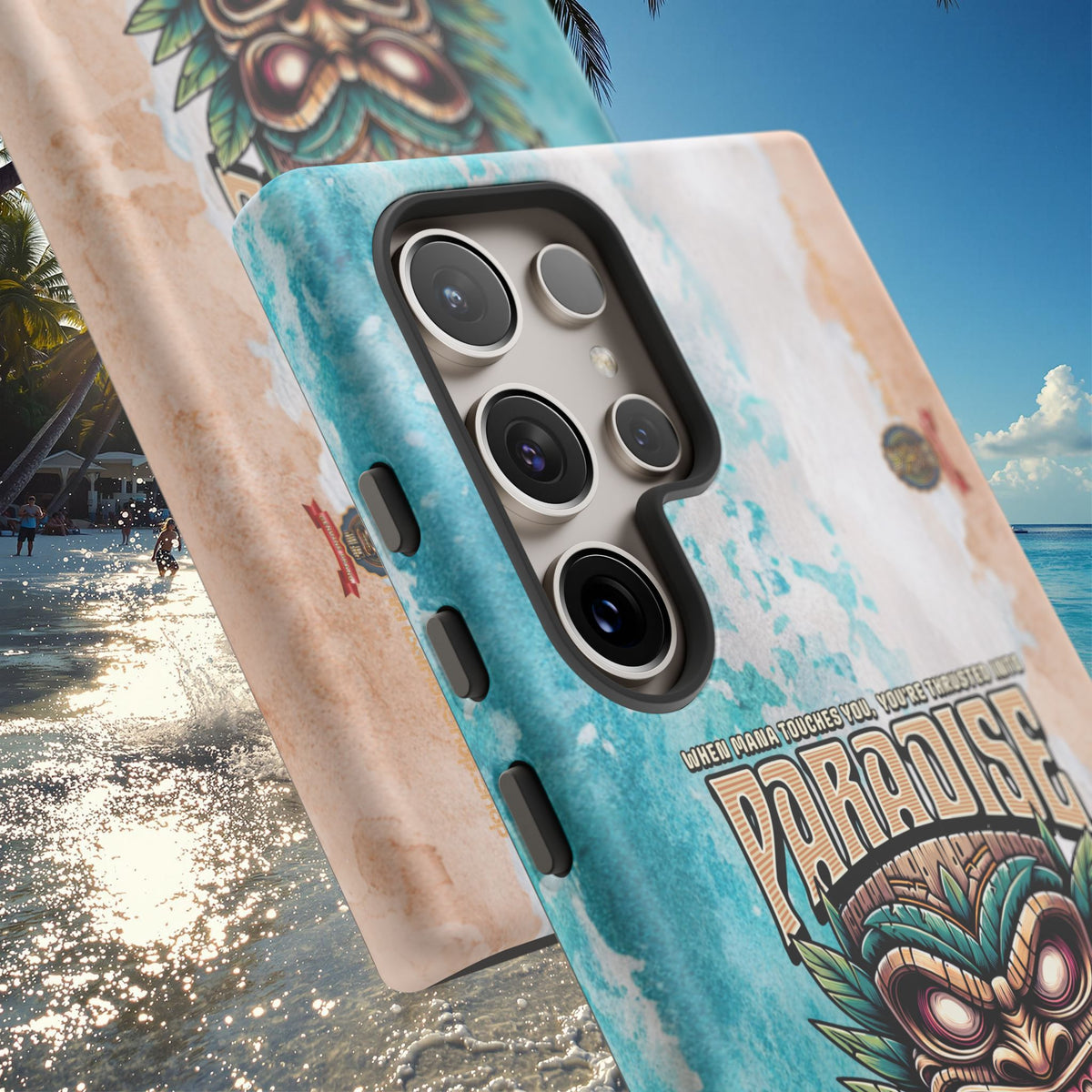 Bora Bora – Coque Antichoc Premium Tiki Élégance